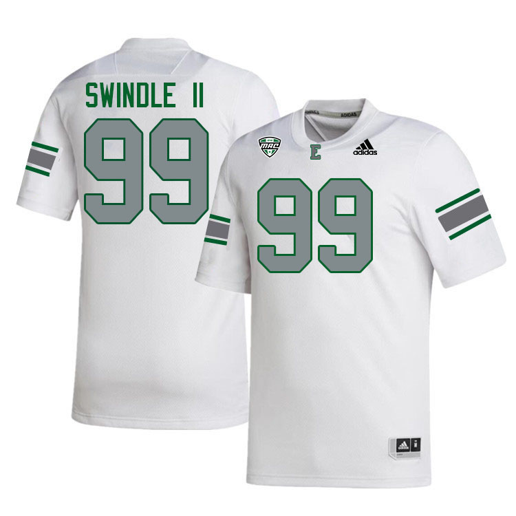 Eastern Michigan Eagles #99 Melvin Swindle II College Football Jerseys Stitched Sale-White